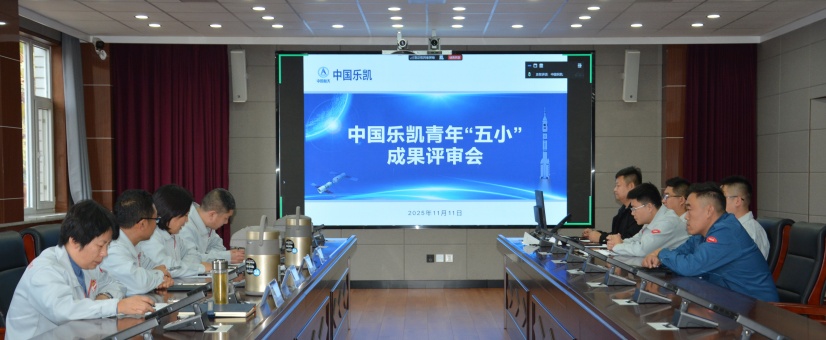 激揚青春智造力！中國樂(lè )凱團委召開(kāi)青年&ldquo;五小&rdquo;成果評審會(huì )